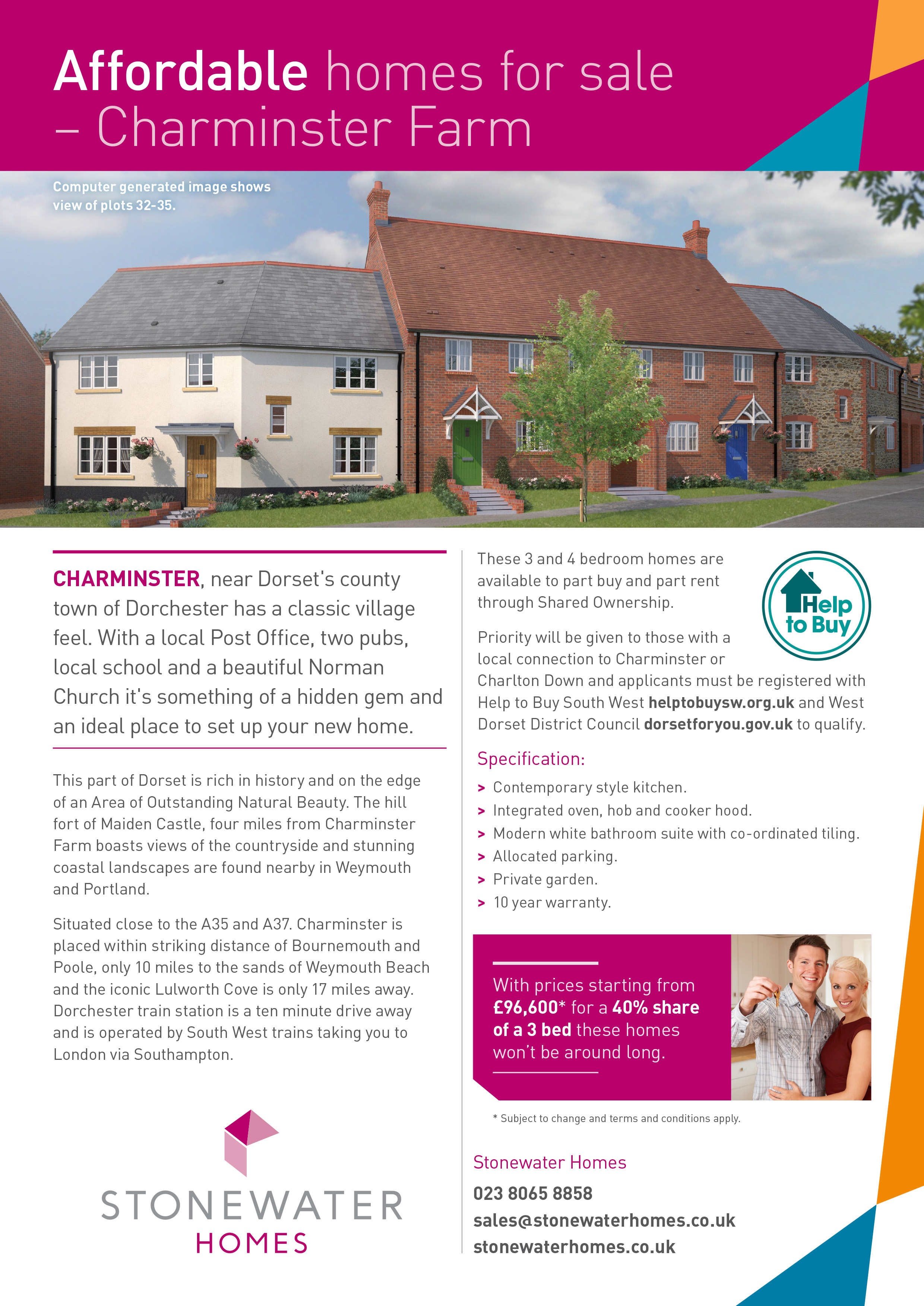 Charminster Farm, Charminster, Dorchester, , Shared Ownership Homes For